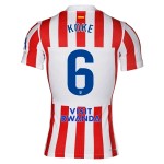 Günstige Fußballtrikots Atlético Madrid Koke 6 Heimtrikot 2025-26 Kurzarm